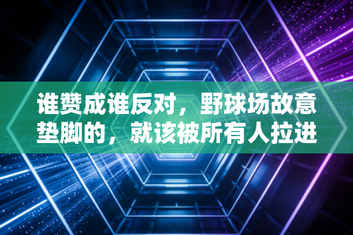 谁赞成谁反对，野球场故意垫脚的，就该被所有人拉进本地球局黑名单