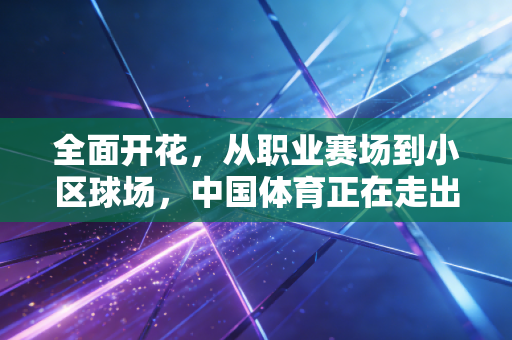 全面开花，从职业赛场到小区球场，中国体育正在走出属于自己的全民路径