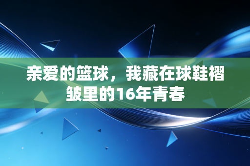 亲爱的篮球,我藏在球鞋褶皱里的16年青春 亲爱的篮球,我藏在球鞋褶皱里的16年青春