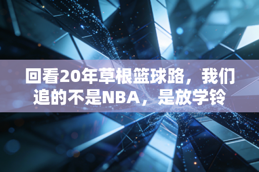 回看20年草根篮球路,我们追的不是NBA,是放学铃响后的半场约定 回看20年草根篮球路,我们追的不是NBA,是放学铃响后的半场约定
