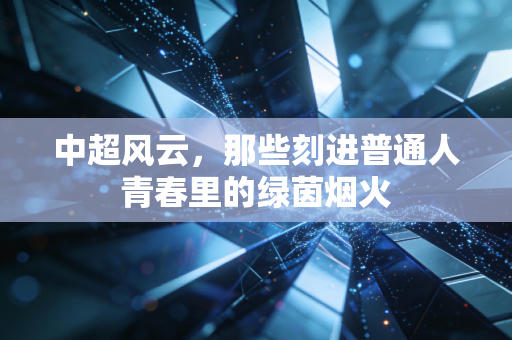 中超风云,那些刻进普通人青春里的绿茵烟火 中超风云,那些刻进普通人青春里的绿茵烟火