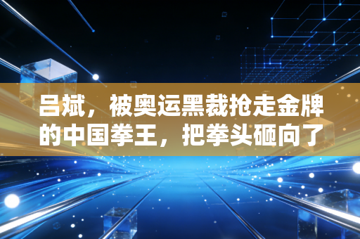 吕斌,被奥运黑裁抢走金牌的中国拳王,把拳头砸向了命运的不公 吕斌,被奥运黑裁抢走金牌的中国拳王,把拳头砸向了命运的不公
