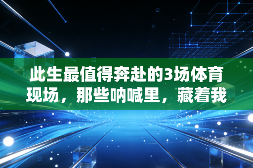 此生最值得奔赴的3场体育现场，那些呐喊里，藏着我们没说出口的热爱
