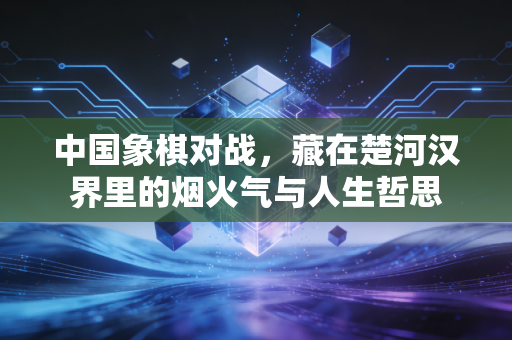 中国象棋对战，藏在楚河汉界里的烟火气与人生哲思