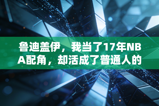 鲁迪盖伊，我当了17年NBA配角，却活成了普通人的顶配人生