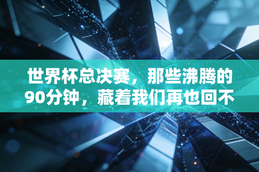 世界杯总决赛,那些沸腾的90分钟,藏着我们再也回不去的青春 世界杯总决赛,那些沸腾的90分钟,藏着我们再也回不去的青春