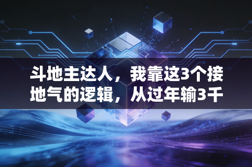 斗地主达人,我靠这3个接地气的逻辑,从过年输3千到赚回全家的年货钱 斗地主达人,我靠这3个接地气的逻辑,从过年输3千到赚回全家的年货钱
