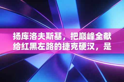 扬库洛夫斯基，把巅峰全献给红黑左路的捷克硬汉，是多少人青春里的边路万能补丁