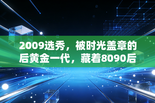 2009选秀，被时光盖章的后黄金一代，藏着8090后整个青春的热血