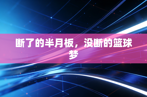 断了的半月板,没断的篮球梦 断了的半月板,没断的篮球梦