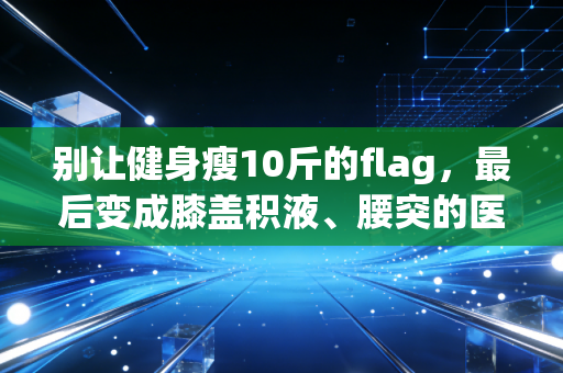 别让健身瘦10斤的flag,最后变成膝盖积液、腰突的医院诊断书 别让健身瘦10斤的flag,最后变成膝盖积液、腰突的医院诊断书