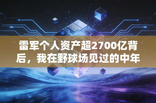 雷军个人资产超2700亿背后,我在野球场见过的中年创业者,藏着中国体育产业最被低估的底色 雷军个人资产超2700亿背后,我在野球场见过的中年创业者,藏着中国体育产业最被低估的底色