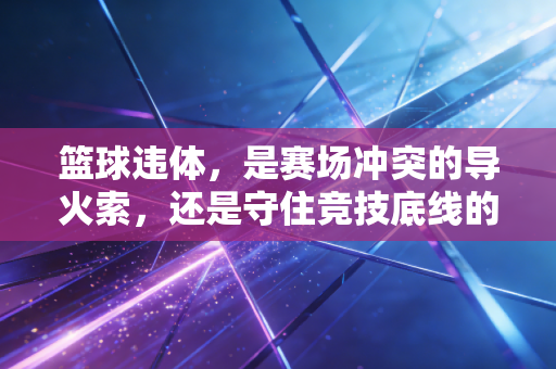篮球违体，是赛场冲突的导火索，还是守住竞技底线的最后防线？