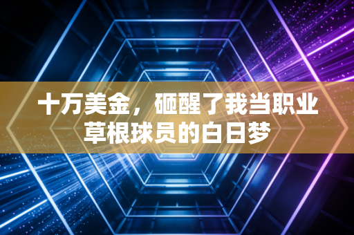 十万美金,砸醒了我当职业草根球员的白日梦 十万美金,砸醒了我当职业草根球员的白日梦