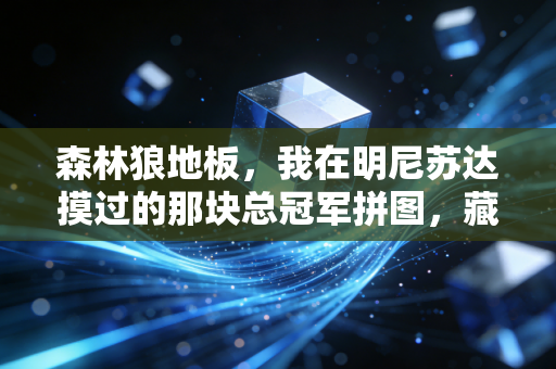 森林狼地板,我在明尼苏达摸过的那块总冠军拼图,藏着普通人最燃的篮球梦 森林狼地板,我在明尼苏达摸过的那块总冠军拼图,藏着普通人最燃的篮球梦