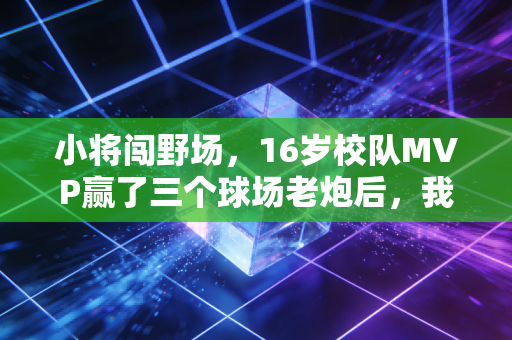 小将闯野场,16岁校队MVP赢了三个球场老炮后,我看懂了体育最动人的内核 小将闯野场,16岁校队MVP赢了三个球场老炮后,我看懂了体育最动人的内核