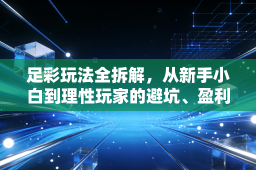 足彩玩法全拆解,从新手小白到理性玩家的避坑、盈利实用指南 足彩玩法全拆解,从新手小白到理性玩家的避坑、盈利实用指南