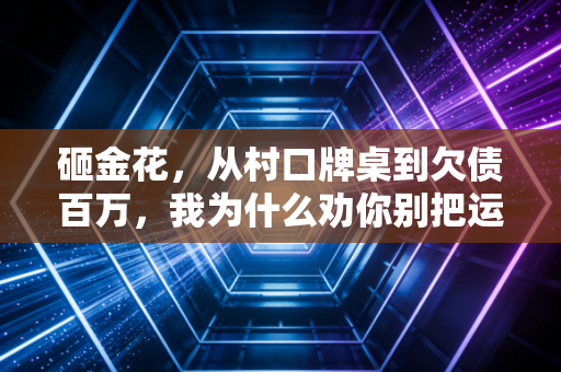 砸金花,从村口牌桌到欠债百万,我为什么劝你别把运气当饭吃? 砸金花,从村口牌桌到欠债百万,我为什么劝你别把运气当饭吃?