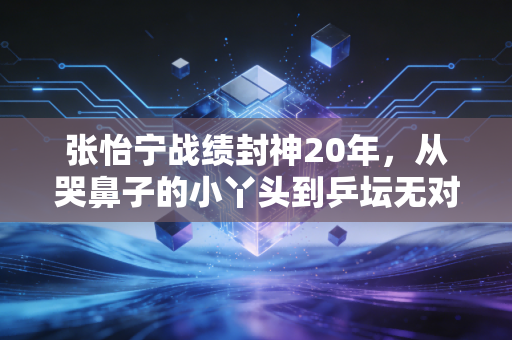 张怡宁战绩封神20年，从哭鼻子的小丫头到乒坛无对手的大魔王，我们都误解了她的无敌