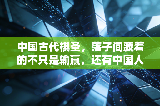 中国古代棋圣，落子间藏着的不只是输赢，还有中国人活了几千年的处世智慧
