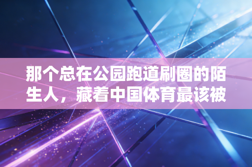 那个总在公园跑道刷圈的陌生人,藏着中国体育最该被看见的底色 那个总在公园跑道刷圈的陌生人,藏着中国体育最该被看见的底色