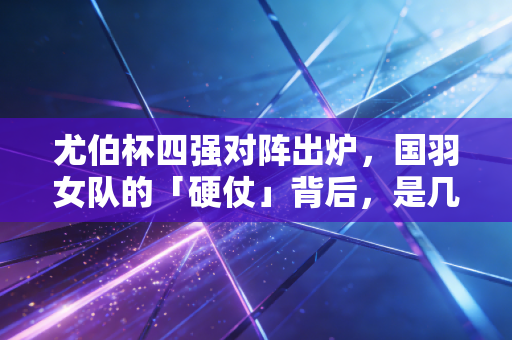 尤伯杯四强对阵出炉,国羽女队的「硬仗」背后,是几代女孩的热血接力 尤伯杯四强对阵出炉,国羽女队的「硬仗」背后,是几代女孩的热血接力