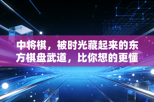 中将棋，被时光藏起来的东方棋盘武道，比你想的更懂当代人的焦虑解药