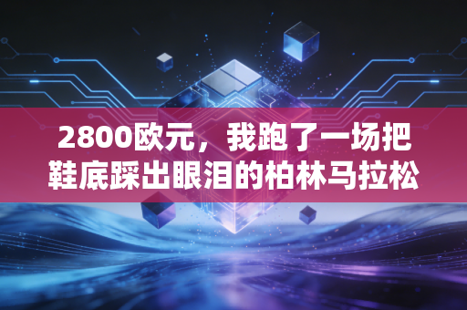 2800欧元,我跑了一场把鞋底踩出眼泪的柏林马拉松 2800欧元,我跑了一场把鞋底踩出眼泪的柏林马拉松