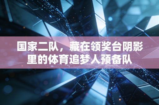 国家二队，藏在领奖台阴影里的体育追梦人预备队