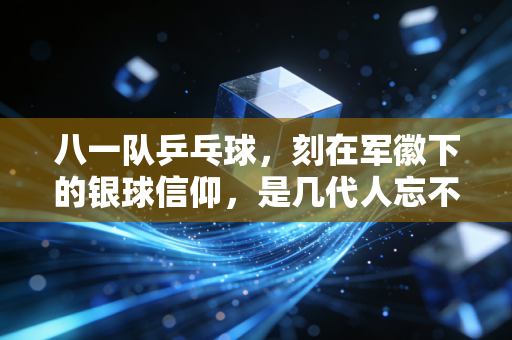 八一队乒乓球，刻在军徽下的银球信仰，是几代人忘不掉的热血坐标