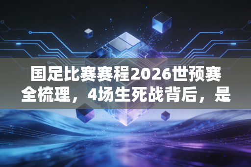 国足比赛赛程2026世预赛全梳理，4场生死战背后，是每个普通球迷藏了半辈子的足球情结
