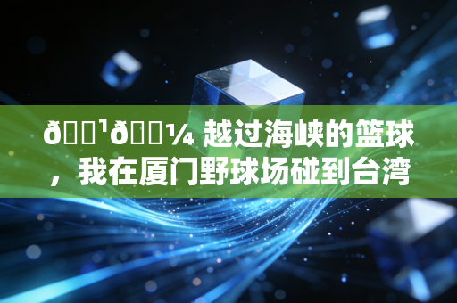 🇹🇼 越过海峡的篮球,我在厦门野球场碰到台湾小哥的365天 🇹🇼 越过海峡的篮球,我在厦门野球场碰到台湾小哥的365天