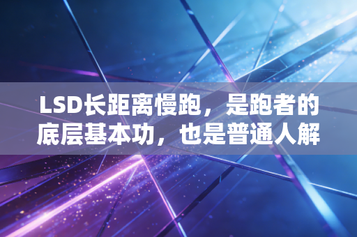 LSD长距离慢跑,是跑者的底层基本功,也是普通人解压的流动充电站 LSD长距离慢跑,是跑者的底层基本功,也是普通人解压的流动充电站