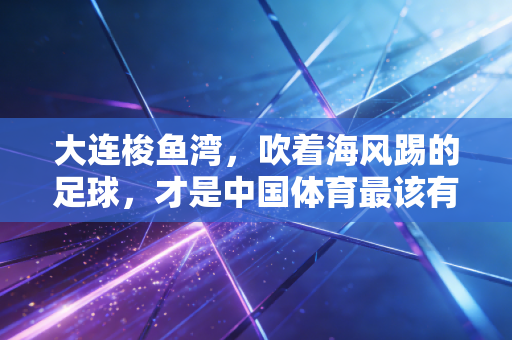 大连梭鱼湾,吹着海风踢的足球,才是中国体育最该有的烟火气 大连梭鱼湾,吹着海风踢的足球,才是中国体育最该有的烟火气