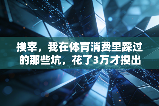 挨宰,我在体育消费里踩过的那些坑,花了3万才摸出的避坑指南 挨宰,我在体育消费里踩过的那些坑,花了3万才摸出的避坑指南