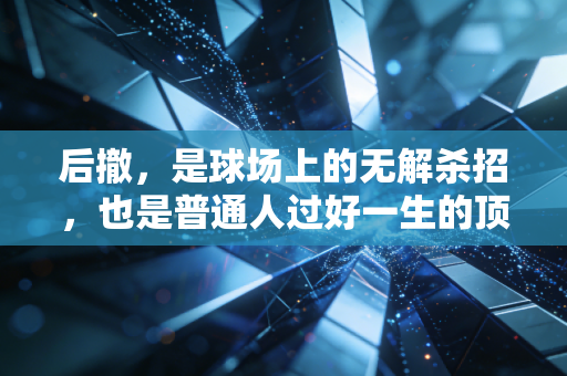 后撤,是球场上的无解杀招,也是普通人过好一生的顶级智慧 后撤,是球场上的无解杀招,也是普通人过好一生的顶级智慧