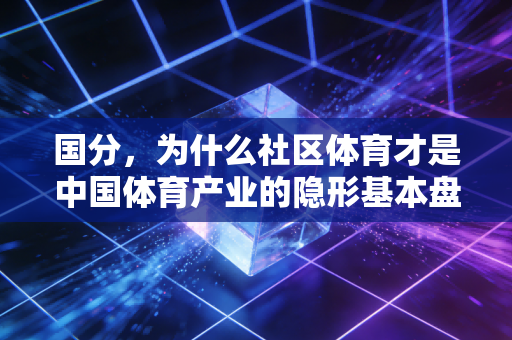 国分,为什么社区体育才是中国体育产业的隐形基本盘 国分,为什么社区体育才是中国体育产业的隐形基本盘
