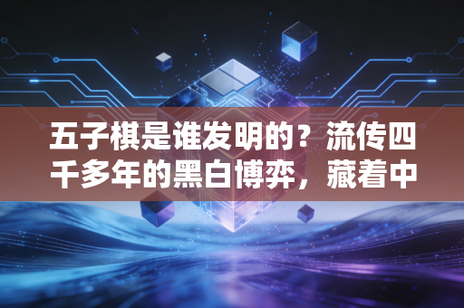 五子棋是谁发明的?流传四千多年的黑白博弈,藏着中国人最朴素的处世智慧 五子棋是谁发明的?流传四千多年的黑白博弈,藏着中国人最朴素的处世智慧