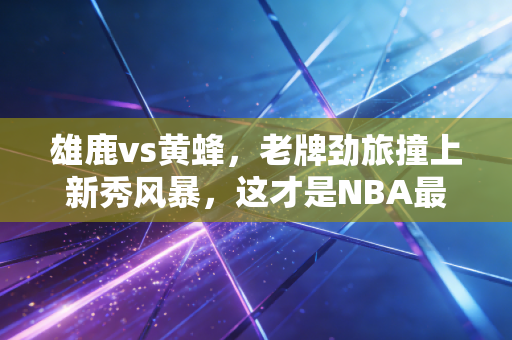 雄鹿vs黄蜂,老牌劲旅撞上新秀风暴,这才是NBA最动人的代际碰撞 雄鹿vs黄蜂,老牌劲旅撞上新秀风暴,这才是NBA最动人的代际碰撞