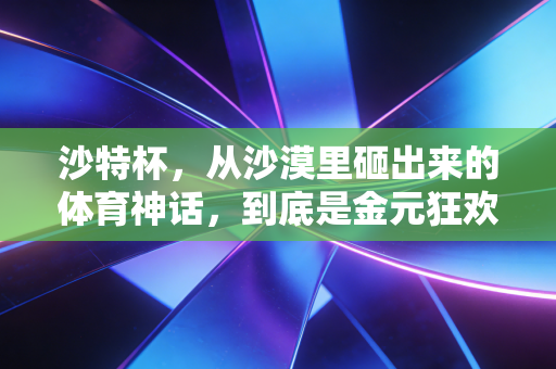 沙特杯,从沙漠里砸出来的体育神话,到底是金元狂欢还是行业新变量? 沙特杯,从沙漠里砸出来的体育神话,到底是金元狂欢还是行业新变量?