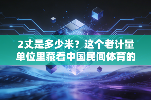2丈是多少米？这个老计量单位里藏着中国民间体育的江湖与传承