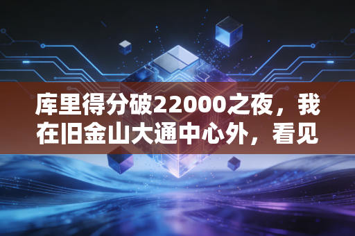 库里得分破22000之夜，我在旧金山大通中心外，看见了30号球衣下最滚烫的普通人信仰