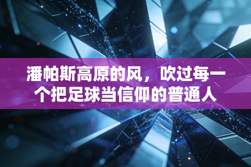 潘帕斯高原的风，吹过每一个把足球当信仰的普通人