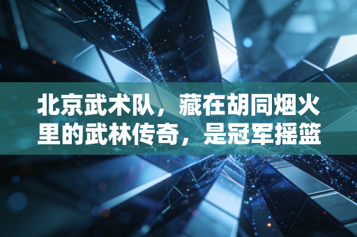北京武术队，藏在胡同烟火里的武林传奇，是冠军摇篮更是普通人的武术锚点