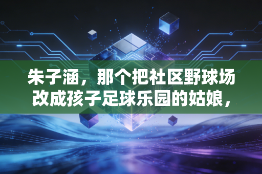 朱子涵，那个把社区野球场改成孩子足球乐园的姑娘，走了12年