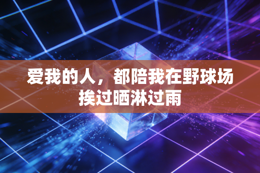 爱我的人,都陪我在野球场挨过晒淋过雨 爱我的人,都陪我在野球场挨过晒淋过雨
