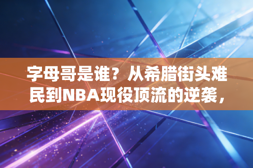 字母哥是谁？从希腊街头难民到NBA现役顶流的逆袭，比爽文还燃10倍