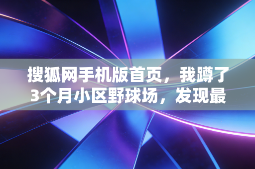 搜狐网手机版首页,我蹲了3个月小区野球场,发现最该火的从来不是年薪千万的职业球星 搜狐网手机版首页,我蹲了3个月小区野球场,发现最该火的从来不是年薪千万的职业球星