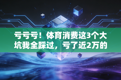 亏亏亏！体育消费这3个大坑我全踩过，亏了近2万的血泪教训，所有人都要看