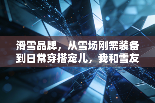 滑雪品牌，从雪场刚需装备到日常穿搭宠儿，我和雪友们的真实消费观察